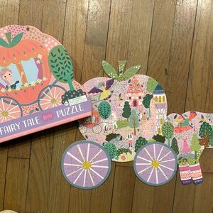 Fairy Tale Puzzle - Pink and Green